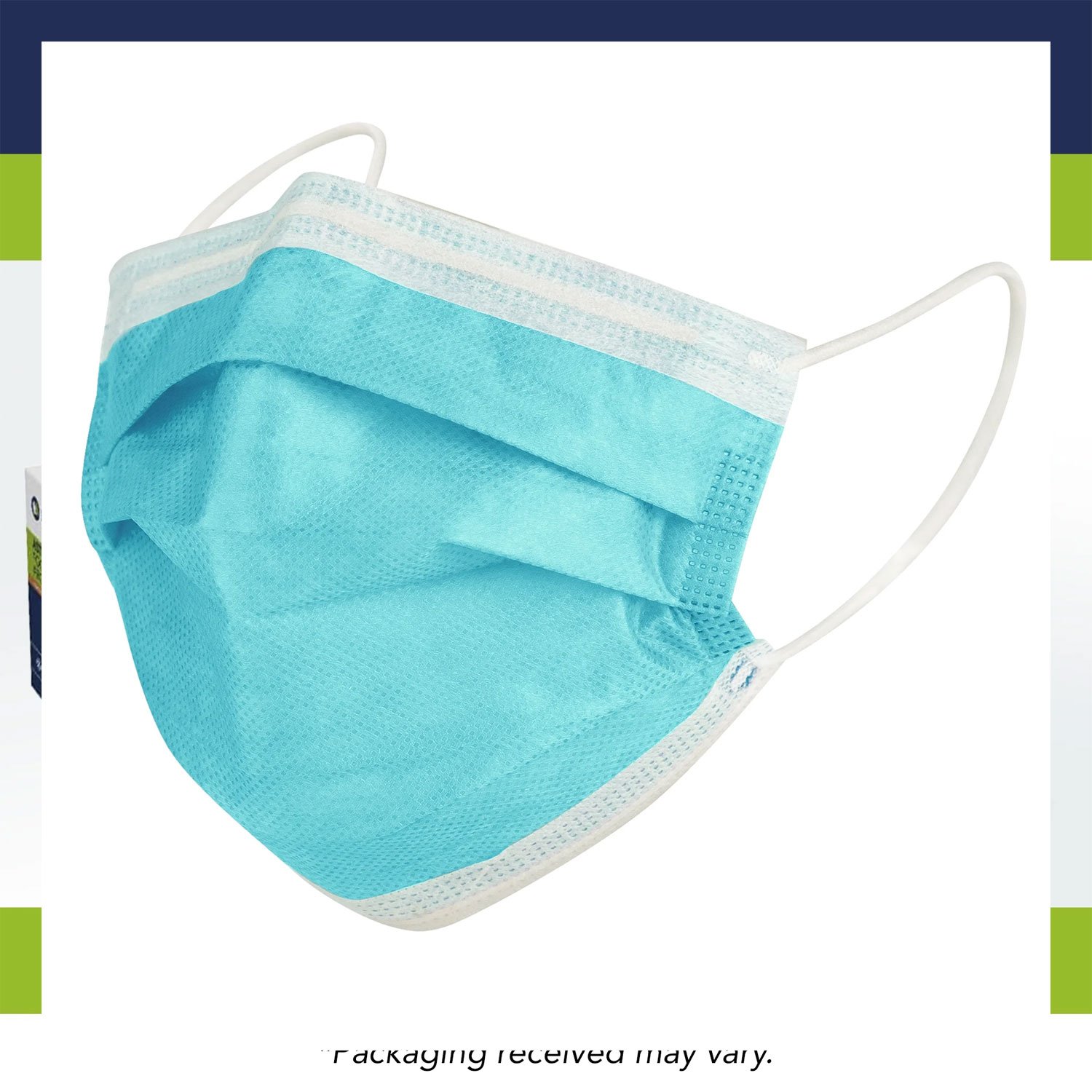 HALYARD FLUIDSHIELD Level 3 Disposable Face Mask With Earloops – Image 3