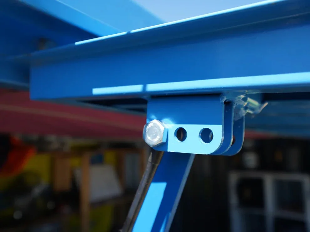 Conteneur à barres détachable 4×2 mètres XL Bleu RAL 5015 – Image 4