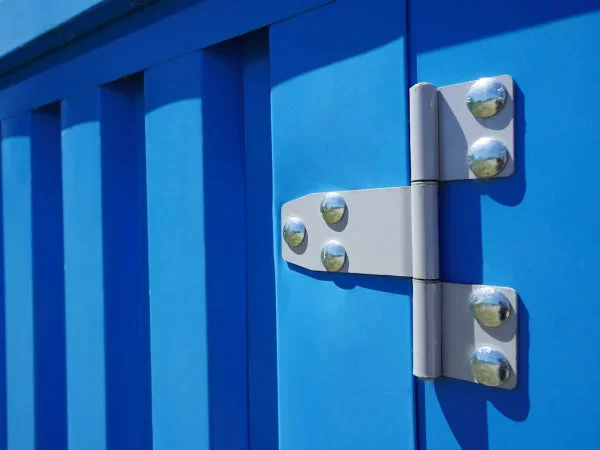 Conteneur à barres détachable 4×2 mètres XL Bleu RAL 5015 – Image 3