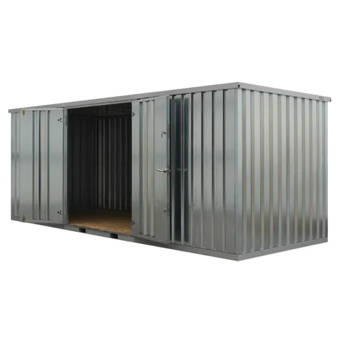 conteneur 6 x 2m Démontable avec double porte grand coté
