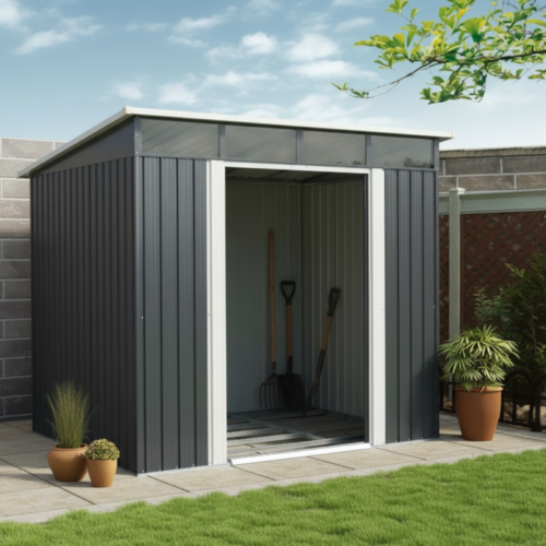 Abri de jardin métal 5.64m² Skylight anthracite