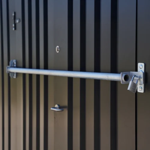 Barre anti effraction pour conteneur