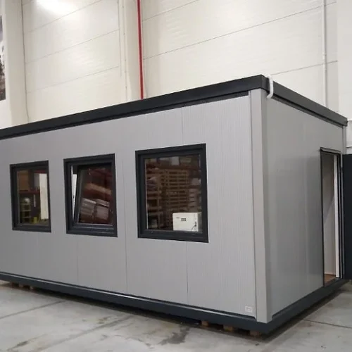 Bureau Container Belgique 18 m² Espace Modulaire pour Chantiers