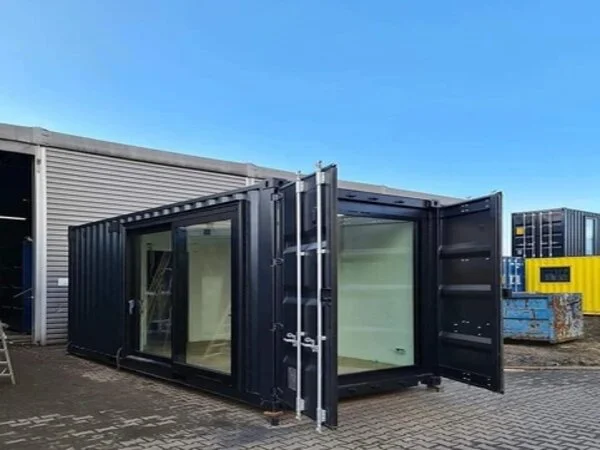Container Maritime 20 Pieds Occasion Modifié en Bureau