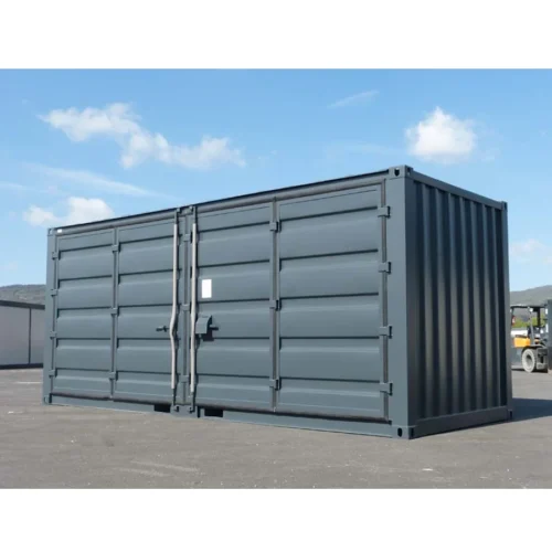 Container Open Side 20 Pieds Noir