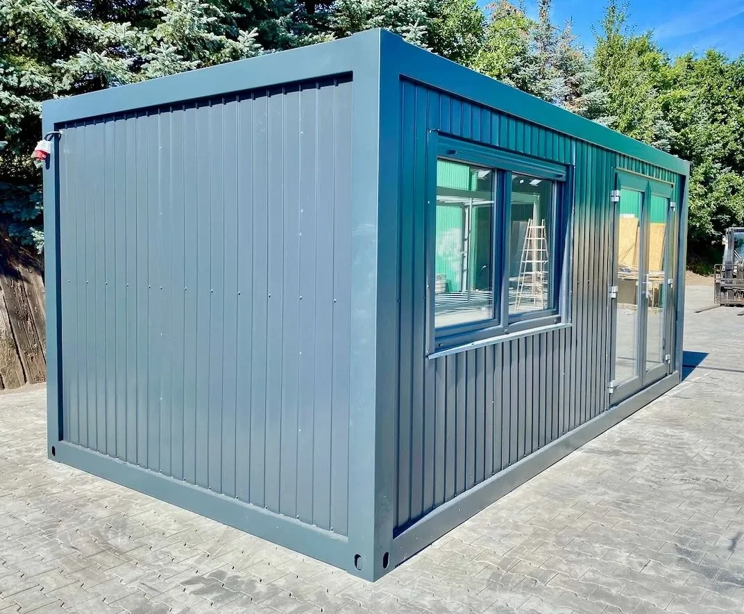 Container bureau aménagé 18 m² Occasion reconditionnée – Image 2