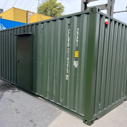 Container de stockage de 20 pieds avec électricité
