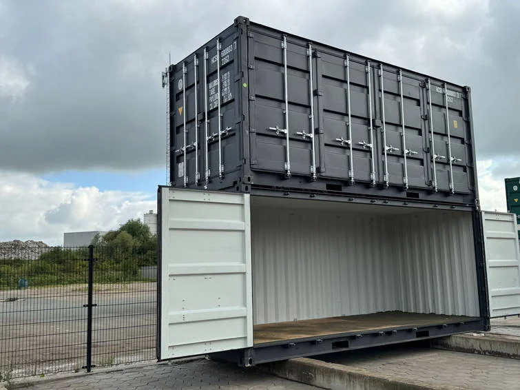 Container maritime 20 Pieds Open Side occasion