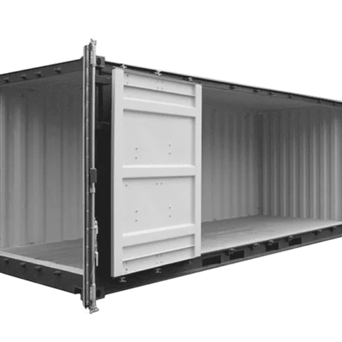 Container maritime de 20 pieds open side