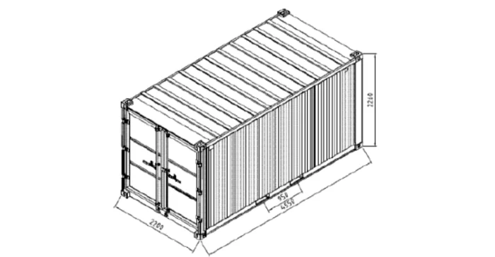 Container maritime neuf de 15 pieds Idéal pour le stockage – Image 2