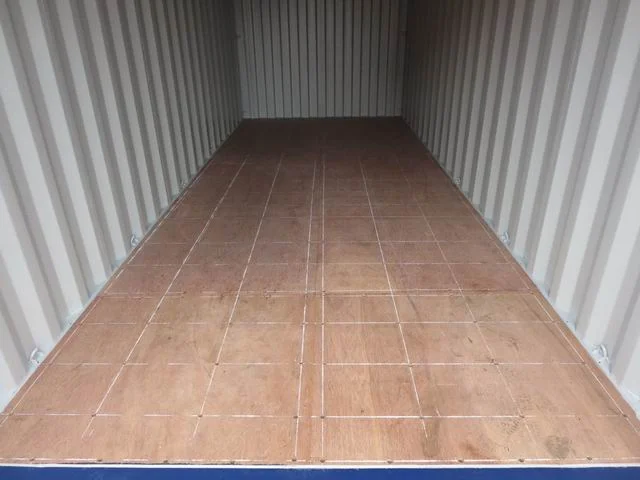 Container maritime neuf de 20 pieds en bleu – Image 4