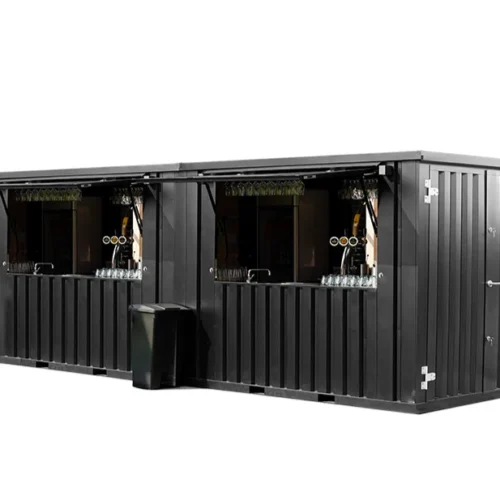 Conteneur bar démontable 8×2 XL RAL 9005