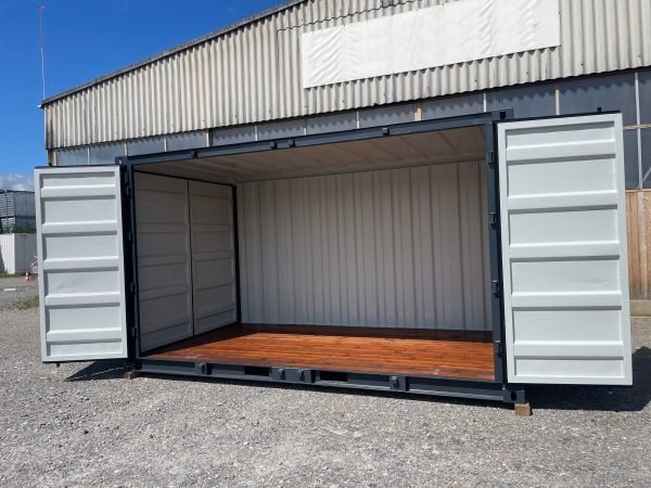 Conteneur de stockage 15 pieds Open Side avec double ouverture