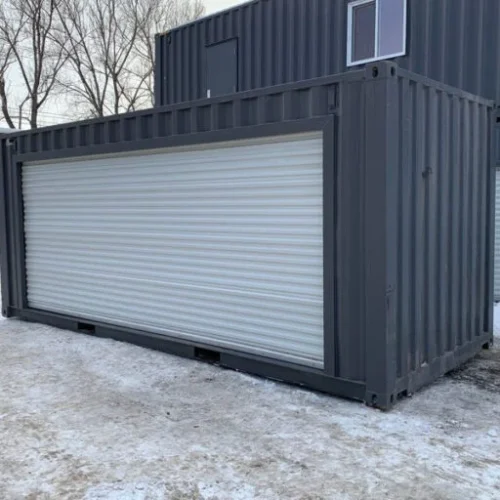 Conteneur 20 Pieds Stockage avec Rideau Étanche et Sécurisé