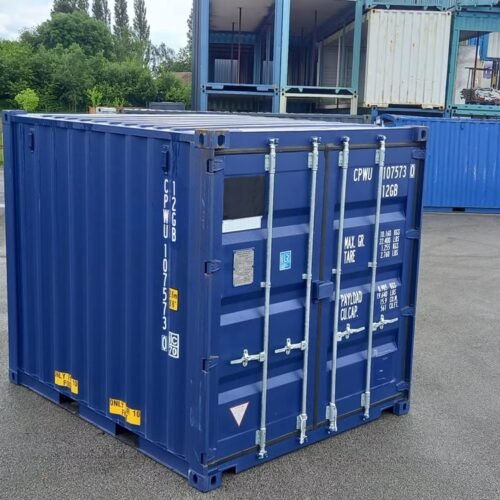 Conteneur maritime 10 pieds Bleu