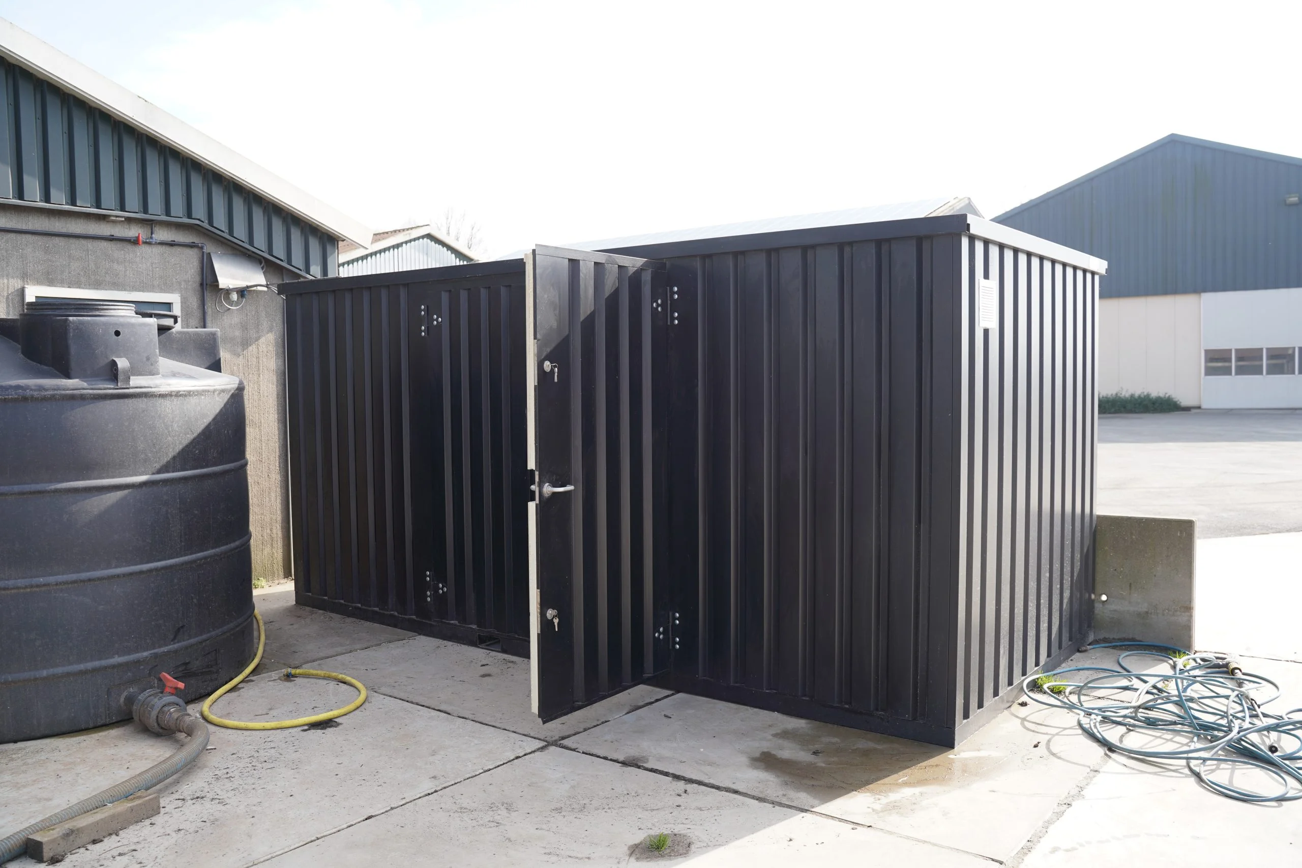 Conteneur maritime démontable 5 x 2 mètres avec double porte – Image 3