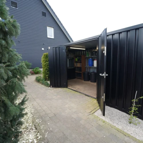 Conteneur maritime démontable 6 x 2 mètres avec double porte