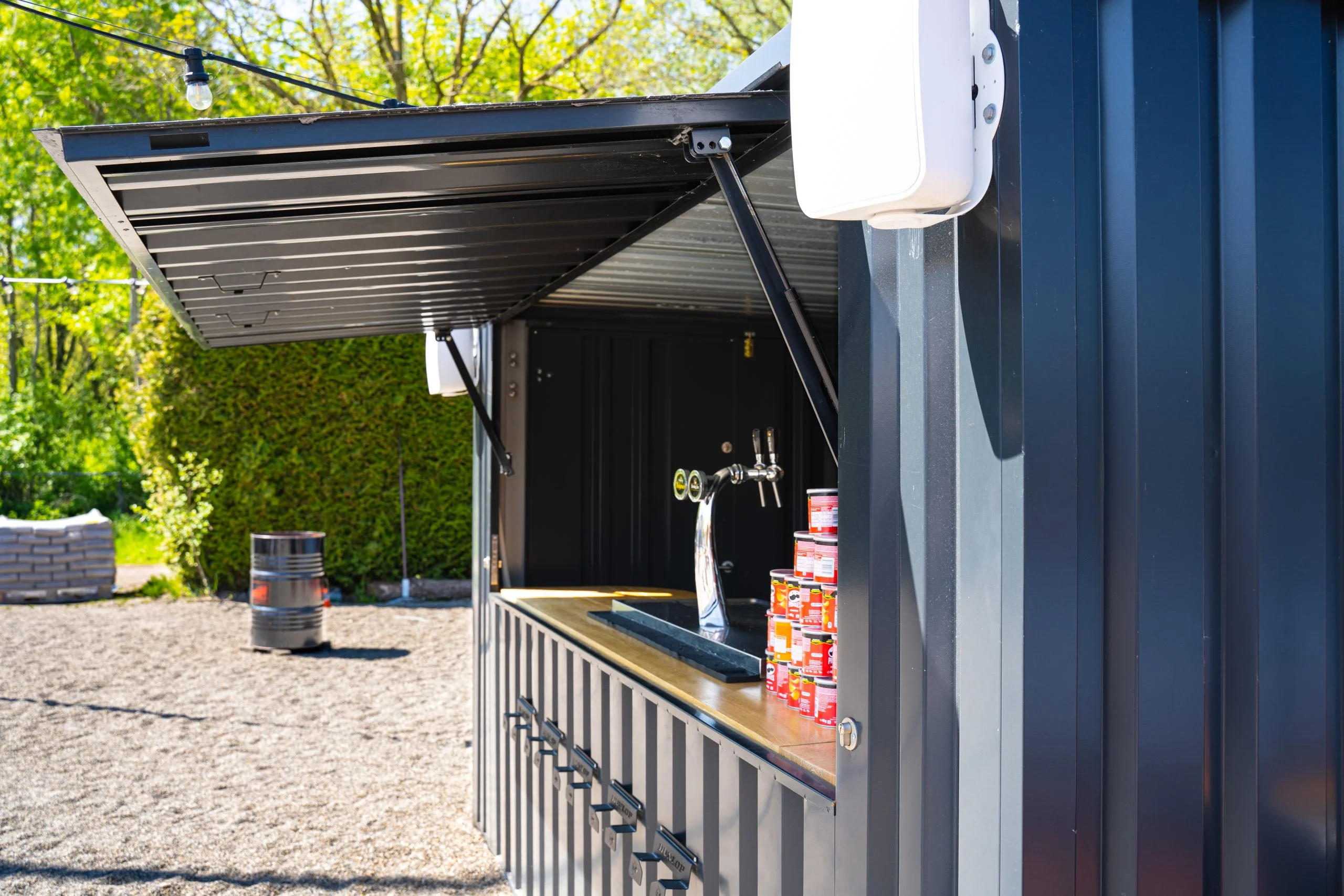 Conteneur bar démontable 4×2 XL RAL 7016 – Image 4