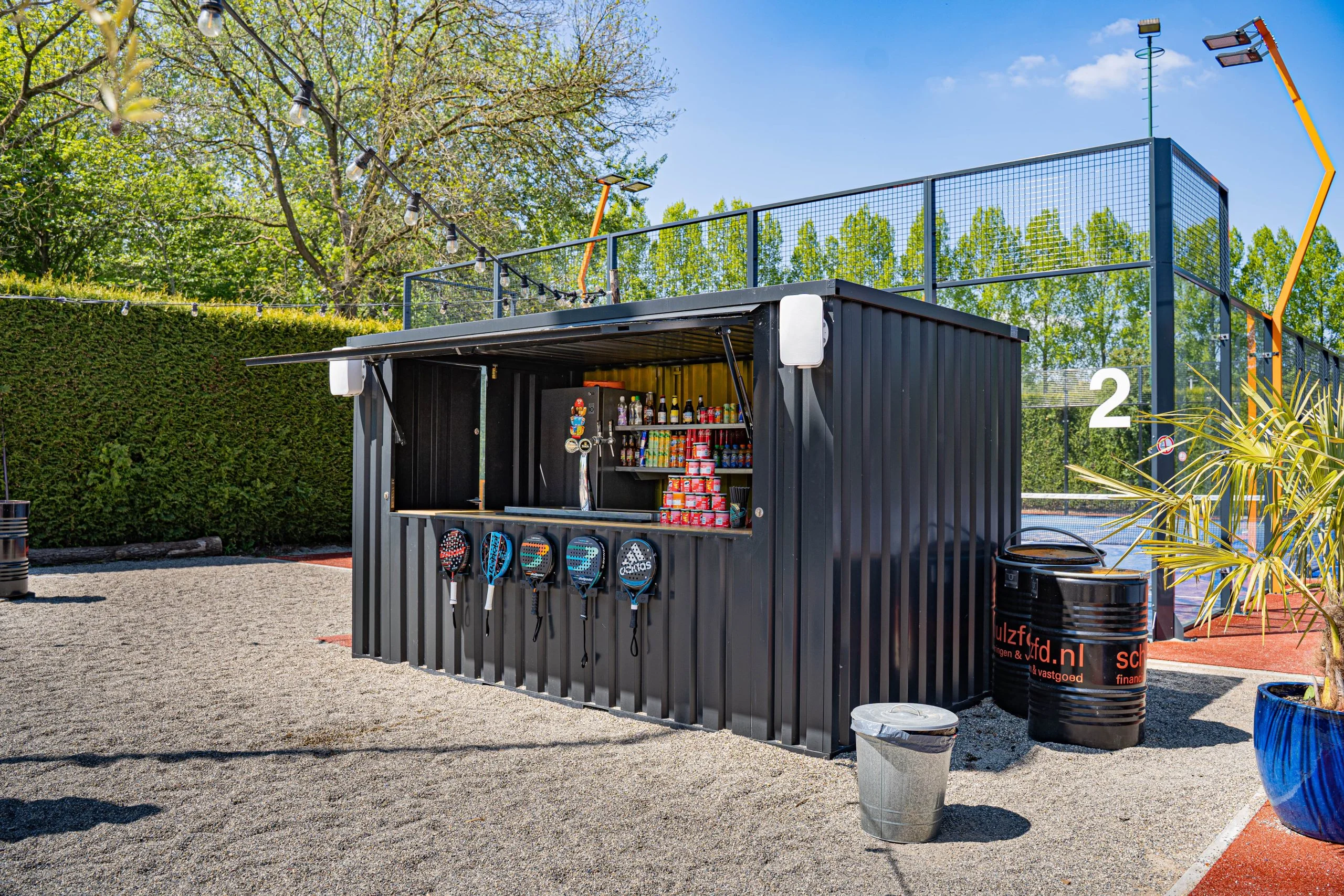 Conteneur bar démontable 4×2 XL RAL 7016 – Image 5