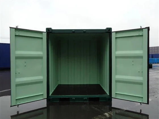Nouveau conteneur maritime de 10 pieds vert HC – Image 2