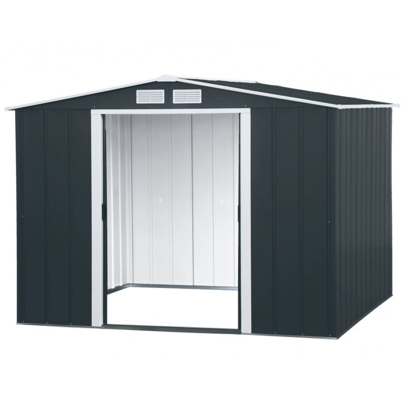 Abri de jardin en métal 6.34m² anthracite DURAMAX – Image 6