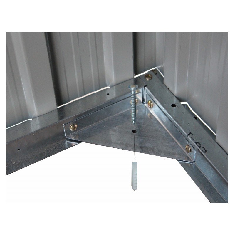 Abri de jardin métal 13m² FIRST anthracite – Image 3