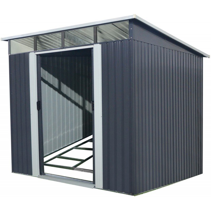 Abri de jardin métal 5.64m² Skylight anthracite – Image 9