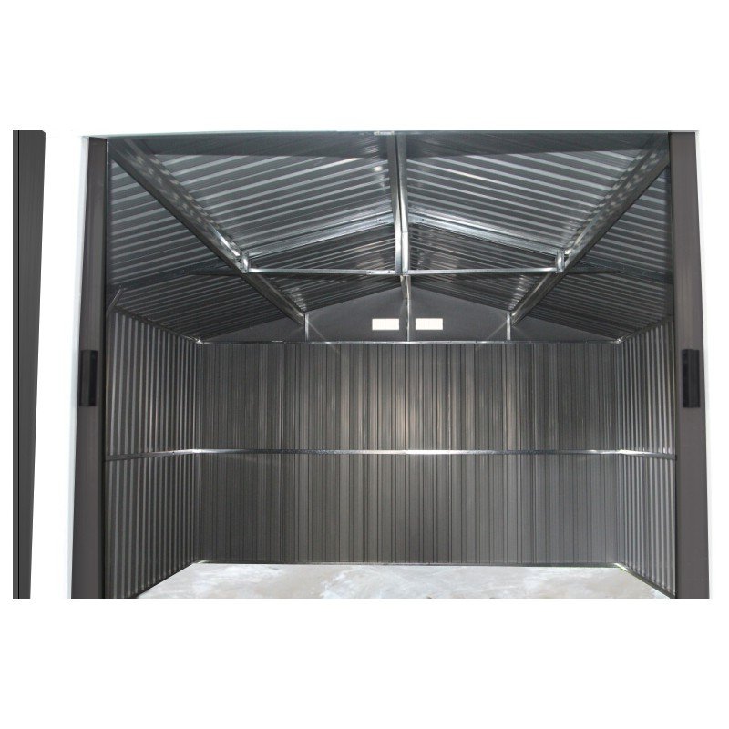 Abri de jardin métal 7.06m² PLUS anthracite – Image 11