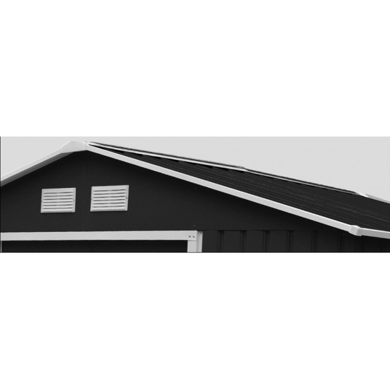 Abri de jardin métal 7.06m² PLUS anthracite – Image 10