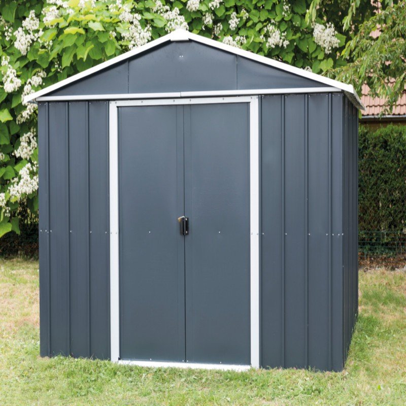 Abri de jardin métal anthracite 7.18m² – Image 2