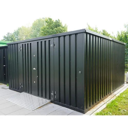 Grand conteneur de stockage modèle standard 4 x 4 mètres