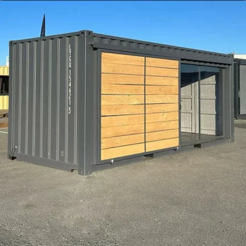 conteneur maritime aménagé de 20 pieds pour une boutique