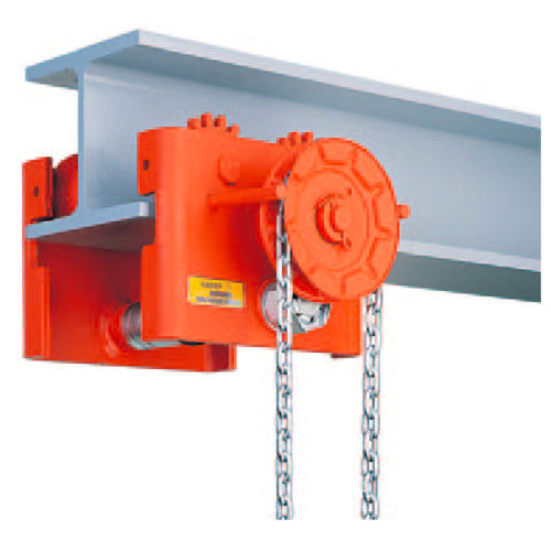 Chariot à avance par chaîne 22 90 CMU 0.5T à 25T