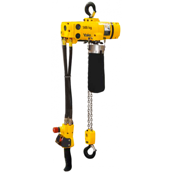Palan pneumatique à chaîne CMU 0.125T à 0.98T